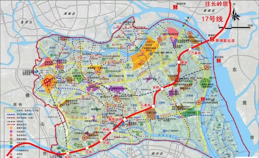 10条地铁!黄埔未来新增地铁线路出炉,12号线支线,30号