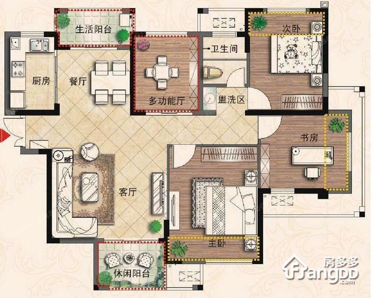 纳爱斯阳光丽城户型图