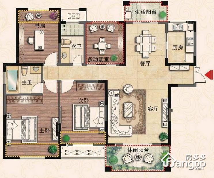 纳爱斯阳光丽城户型图