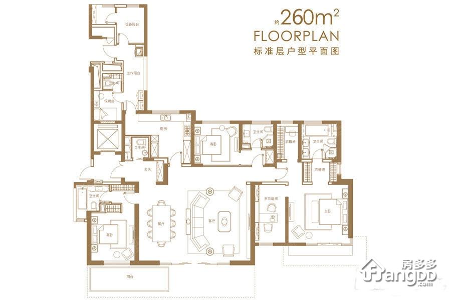 中粮天悦壹号户型图