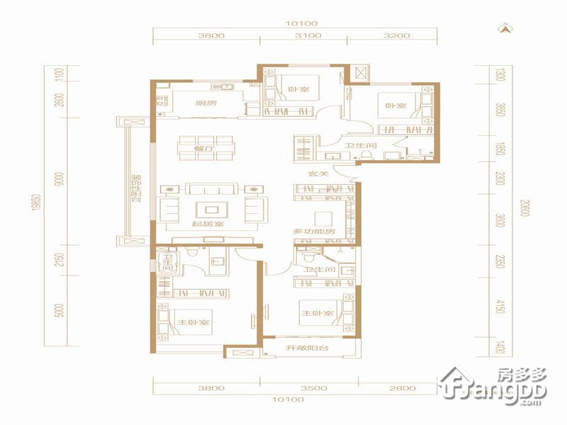 富力金禧城2怎么样_户型图_房价_开盘信息 - 太原房