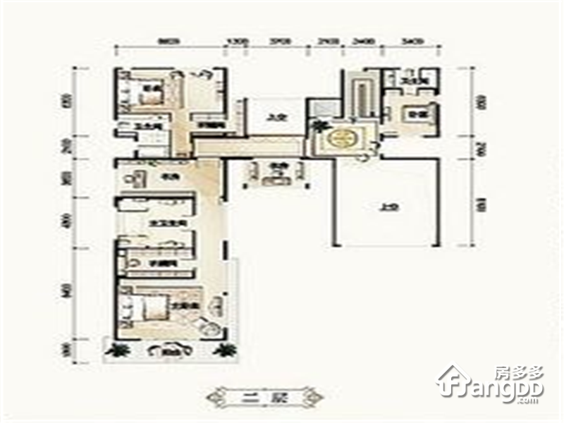 万泽太湖庄园5室8厅2卫面积558㎡南北朝向 - 常州房多多