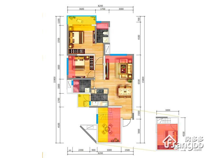 同森锦熙户型图