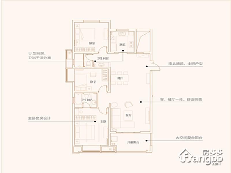 万科金域国际户型图