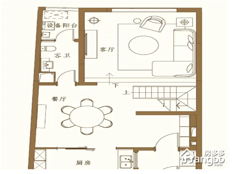 银亿公园壹号户型图