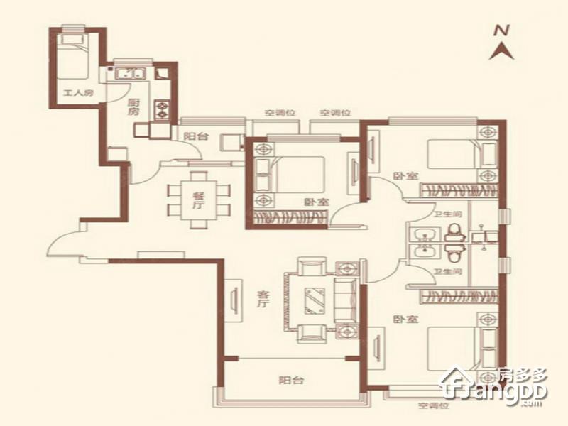 恒大翡翠华庭户型图