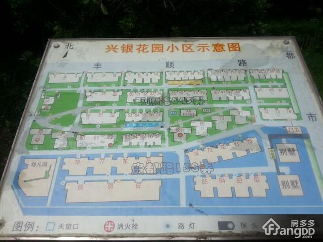 小区分布图