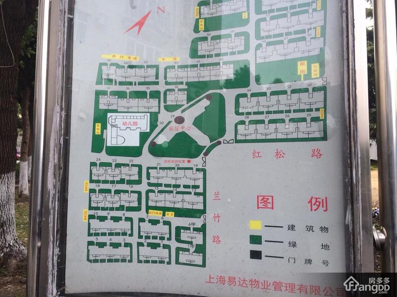 小区分布图