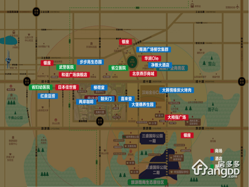 济南三盛国际公园-历下区会展中心商圈新房楼